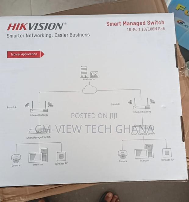 16port Hikvision Smart Managed Poe Switch · Photo 4