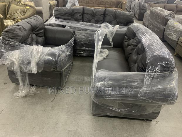Sofa 6 Seater Modern Sofa Full Leather · Photo 4