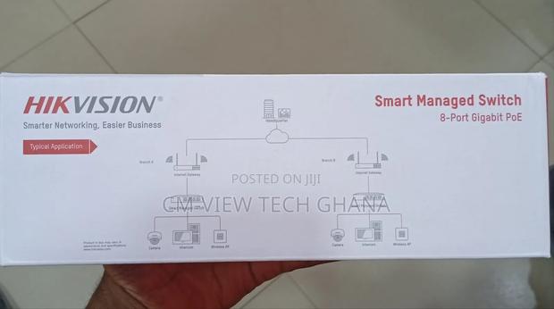 8port Hikvision Smart Managed Poe Gigabyte Switch · Photo 4