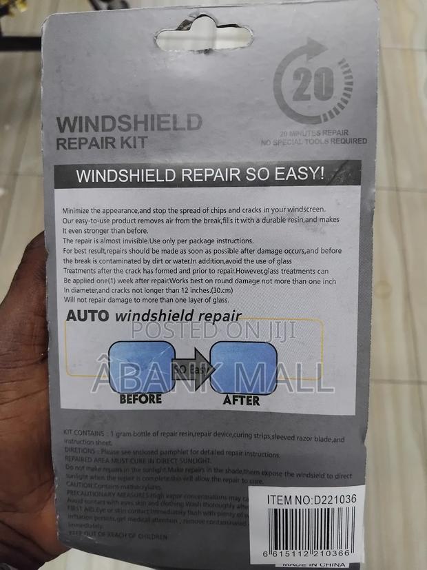 Glass Repair Kits · Photo 4