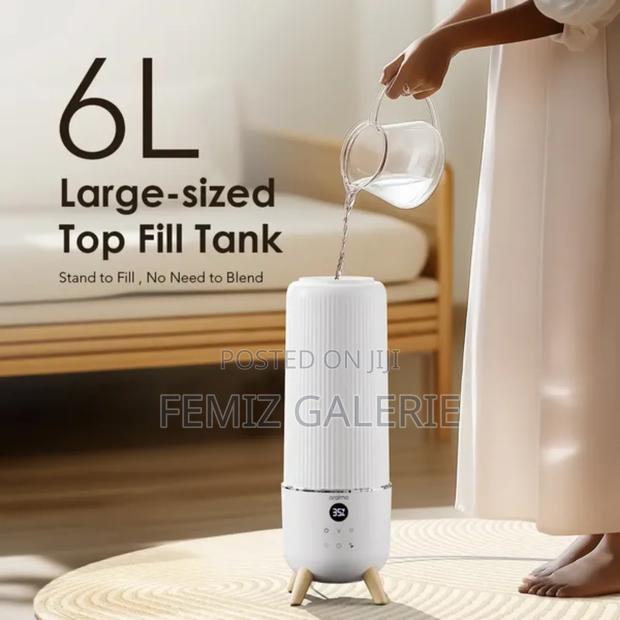 Oraimo 6l Mist Flow Max Humidifier + 2 Free Essential Oil photo 3