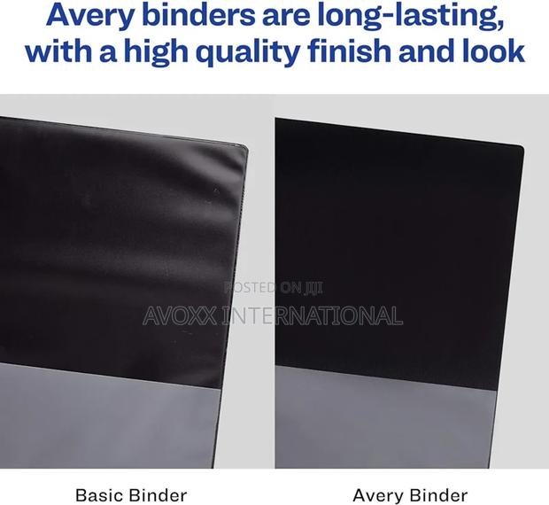 Avery Heavy-Duty View 3 Ring Binder, 1" Slant Rings photo 5