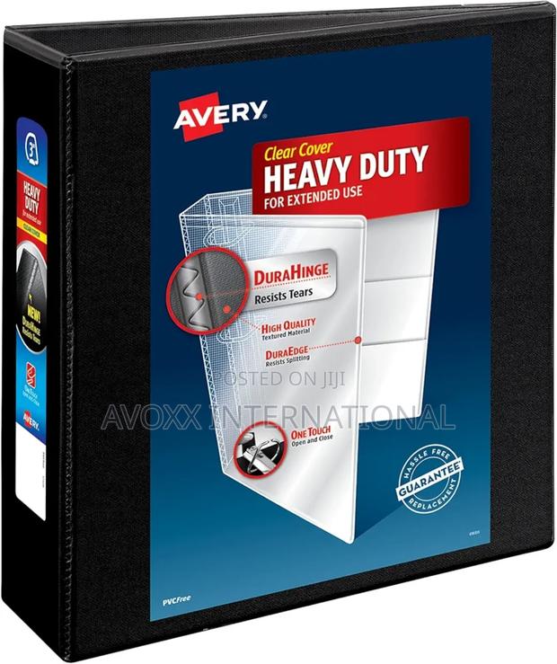Avery Heavy-Duty View 3 Ring Binder,3"Holds 8.5" X 11" Paper