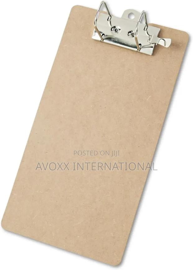 Saunders Arch Clipboard 2" Capacity Holds 81/2" W X 14"Brown