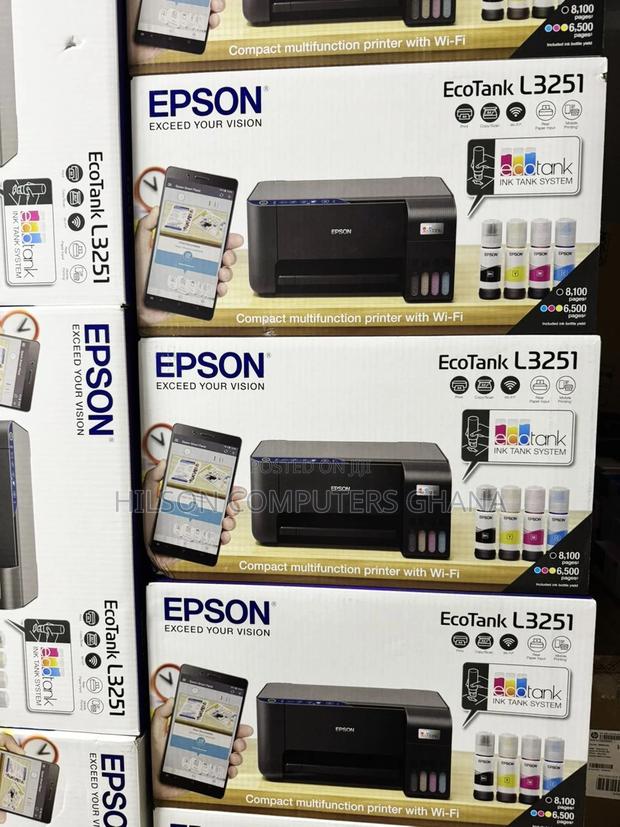 Epson L3251 Multi-Function Wifi Color Ink Tank Printer photo 3