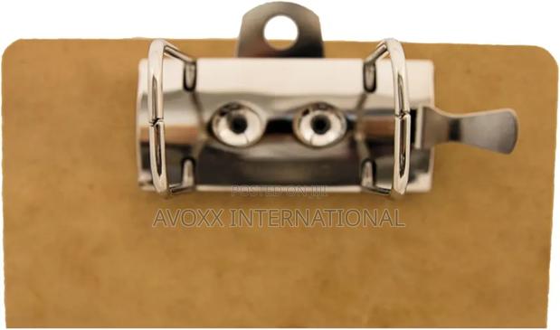 Saunders Arch Clipboard 2" Capacity Holds 81/2" W X 14"Brown photo 2