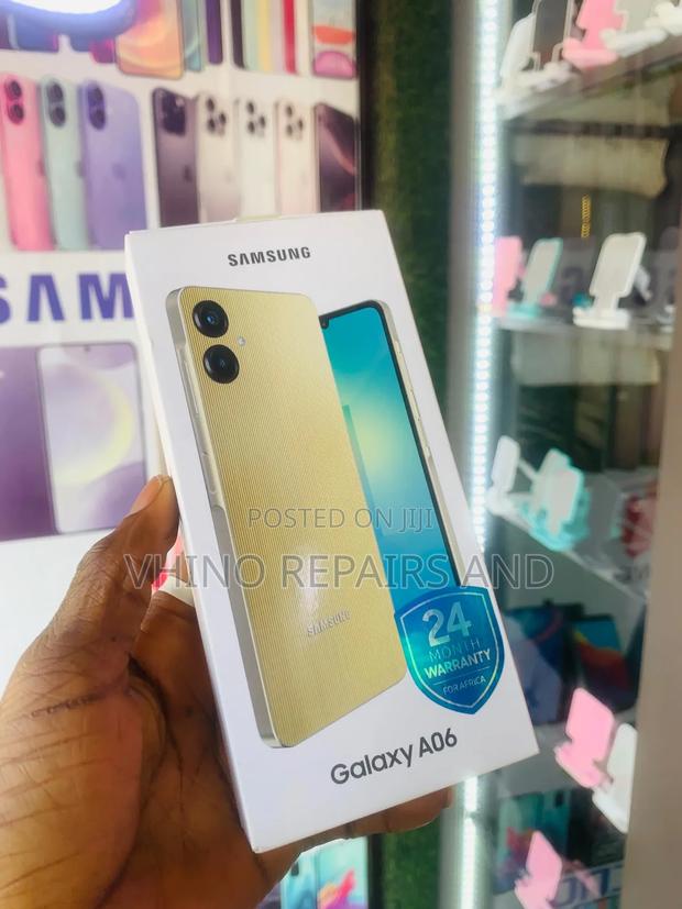 New Samsung Galaxy A06 128 GB Black