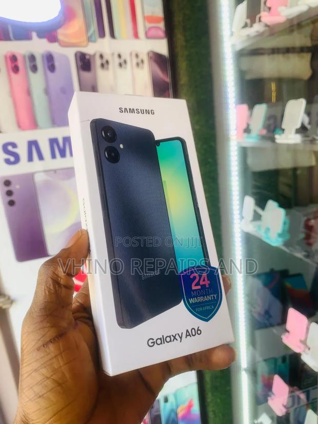 New Samsung Galaxy A06 128 GB Black photo 4