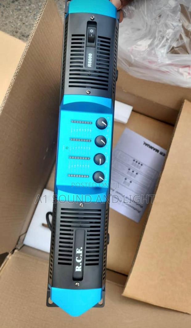 RCF R8000 Amplifier [4 Channels] · Photo 1