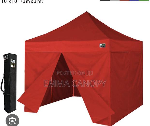 Foldable Canopy With Side Covers photo 5