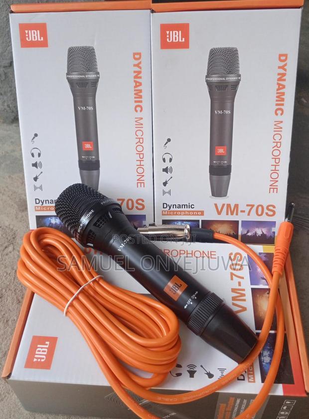 JBL Wired Microphone Vm-70s (Single Mic With Cable Original) · Photo 1