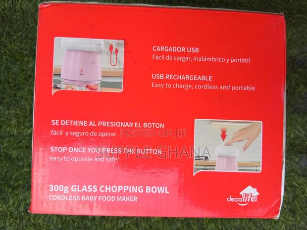 Improved 300g Decakila Glass Cordless Baby Food Maker Set · Photo 4
