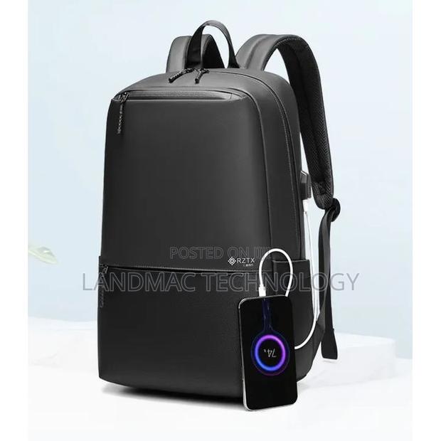 Anti-Theft Laptop Backpack With Usb Business Travel - Black · Photo 3