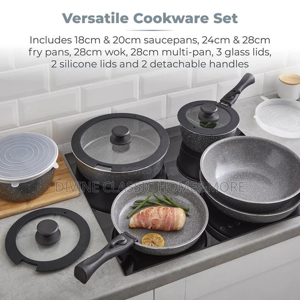 Tower Freedom 13pcs Cerastone Nonstick Cookware Set