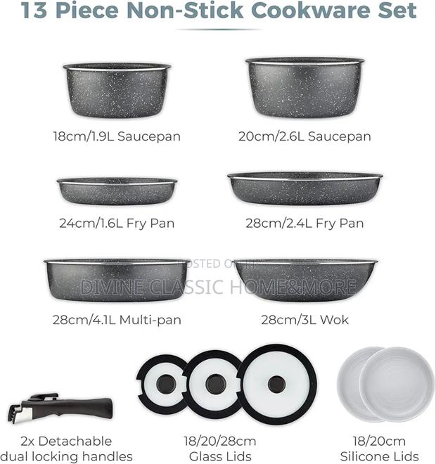 Tower Freedom 13pcs Cerastone Nonstick Cookware Set photo 3
