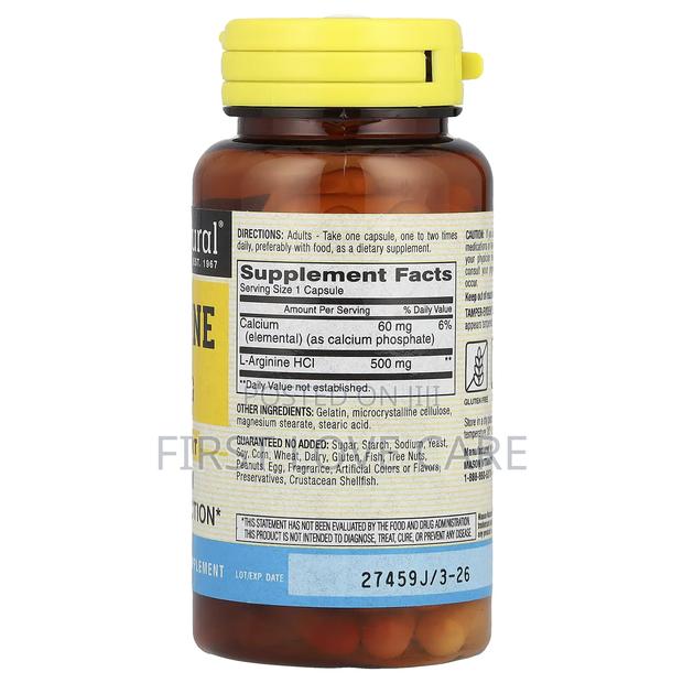L- Arginine 500mg Mason Natural · Photo 4
