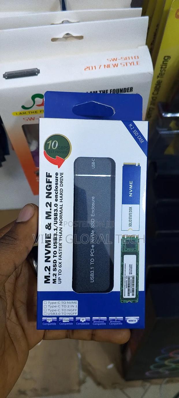 Ssd Enclosure M.2 Nvme M.2 Ngff · Photo 1