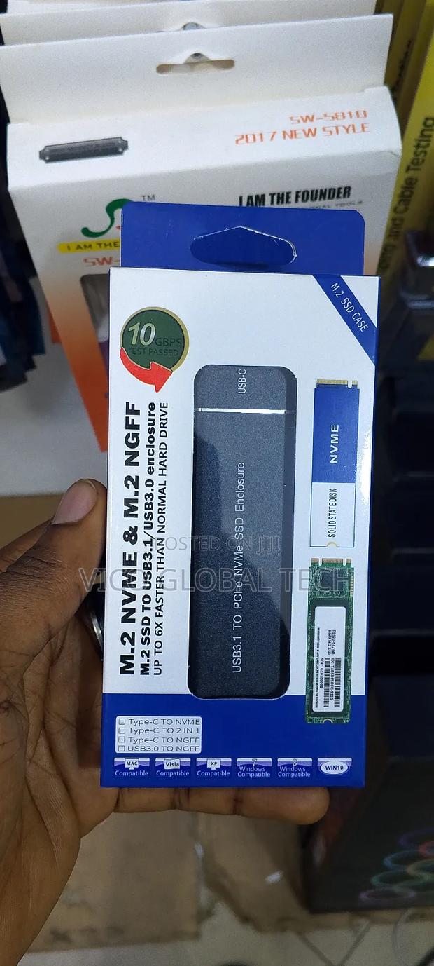Ssd Enclosure M.2 Nvme M.2 Ngff · Photo 3