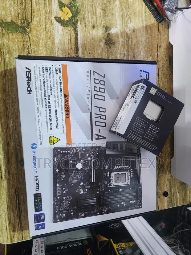 15th Gen Intel Core Ultra 9 and Z890 Ddr5 Motherboard · Photo 2