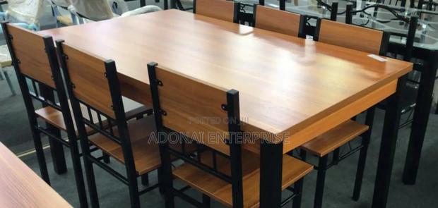 Wooden Dining Set 6chairs Bvhtj76ér · Photo 1