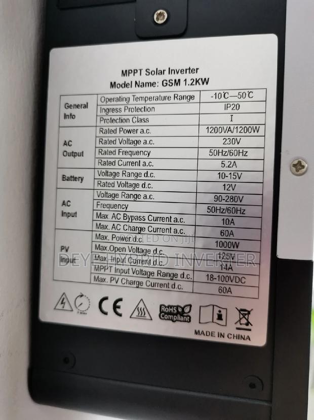 1.2kw Hybrid Solar Inverter Promotion photo 3