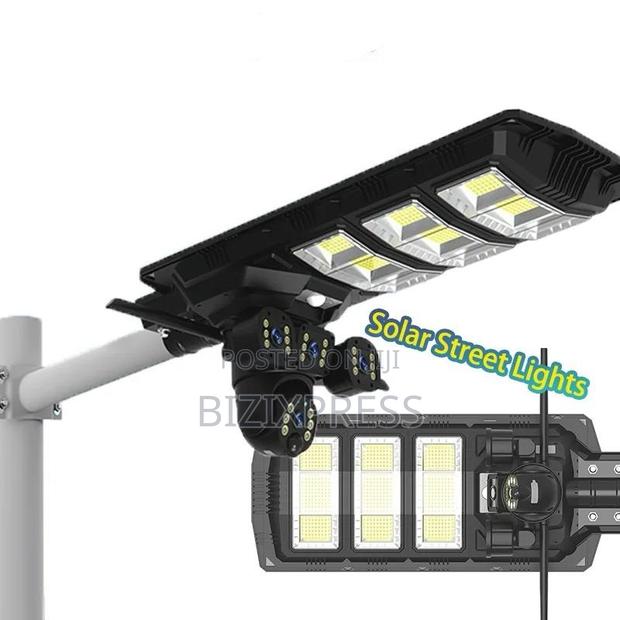 4g 3 Lens Solar Street Light Camera photo 2