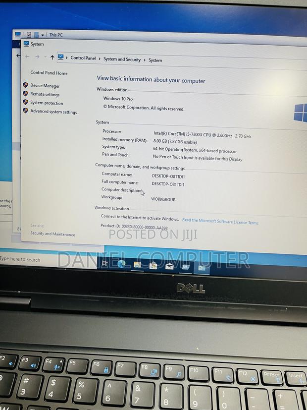 Laptop Dell Latitude 5580 8GB Intel Core I5 SSD 256GB photo 11