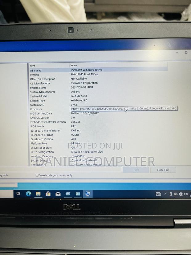 Laptop Dell Latitude 5580 8GB Intel Core I5 SSD 256GB photo 12