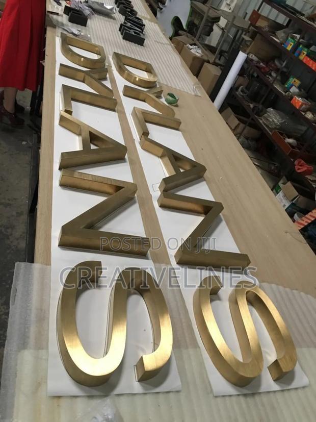 Stainless Steel Signage