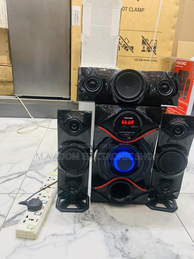 Asano Bluetooth Fm Radio Usb Aux Speaker Woofer · Photo 4
