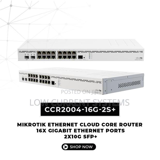 Mikrotik Ethernet Cloud Core Router Ccr2004-16g-2s+ · Photo 2
