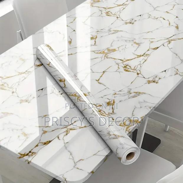 Waterproof Marble Sticker Avaliable