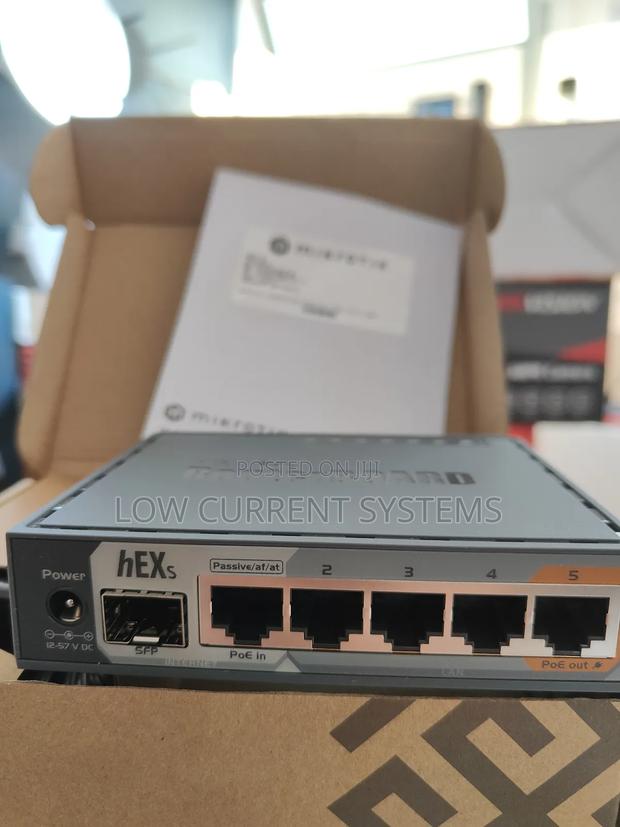 Mikrotik Hex S Gigabit Ethernet Router,Rb760igs Network · Photo 3
