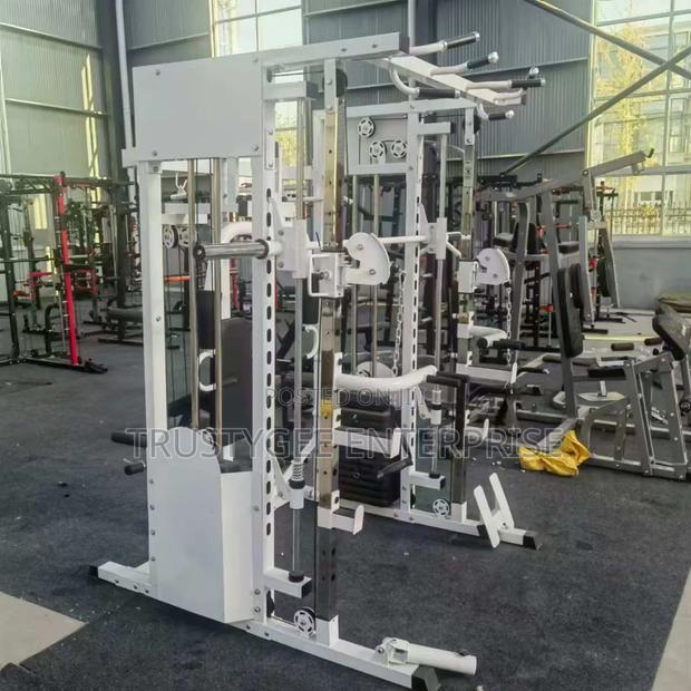Smith Machine With 100kg Olympic Weight Plates photo 3