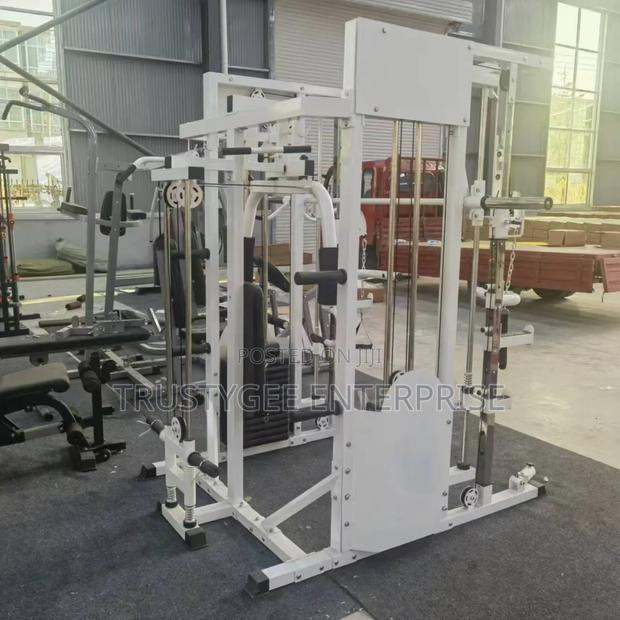 Smith Machine With 100kg Olympic Weight Plates photo 5