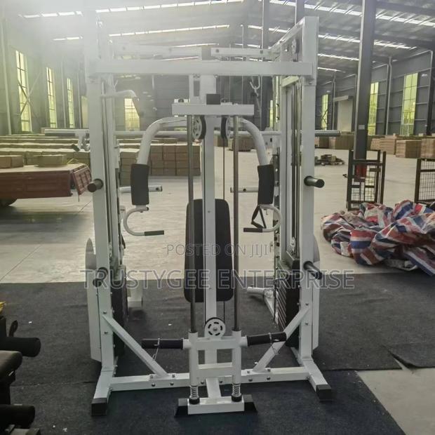 Smith Machine With 100kg Olympic Weight Plates photo 8