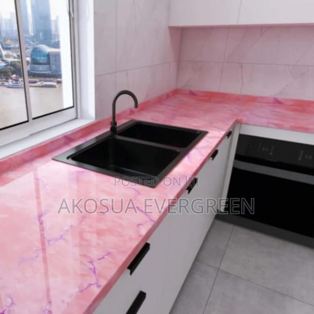 Beautiful Pink Marble Stickers