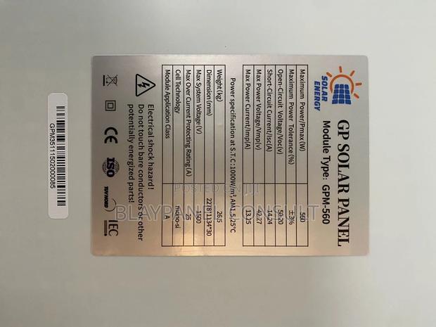 560w Solar Panel · Photo 4