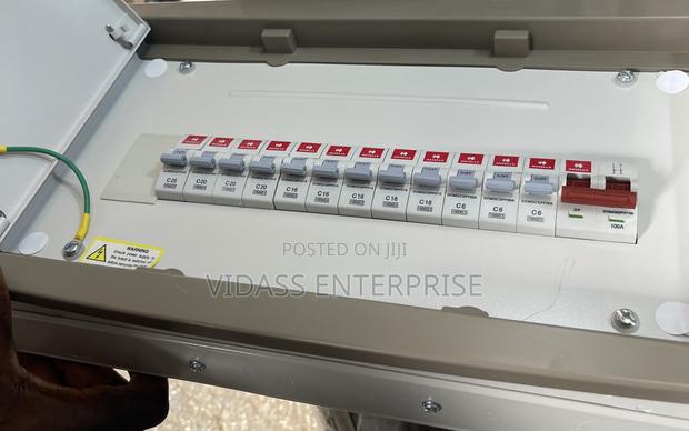 12 Way Single Face Main Switch