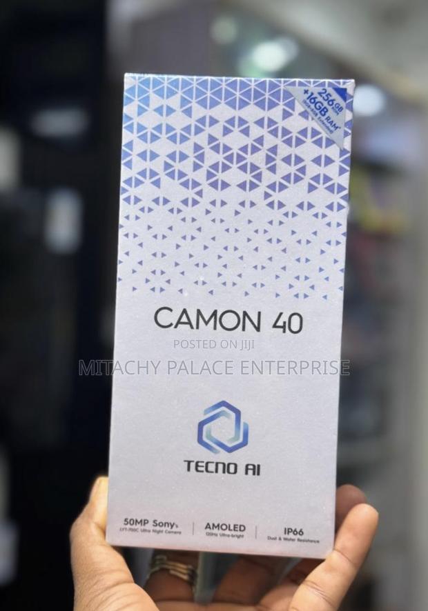 New Tecno Camon 40 256 GB Gray