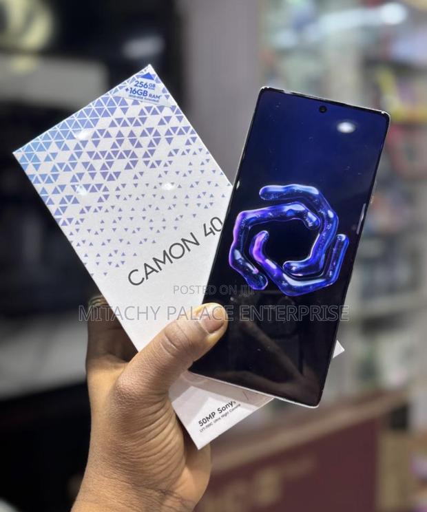 New Tecno Camon 40 256 GB Gray photo 2