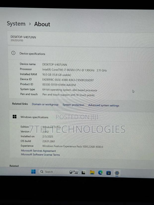 Laptop Lenovo Thinkpad X1 Yoga 16GB Intel Core I7 SSD 512GB photo 7