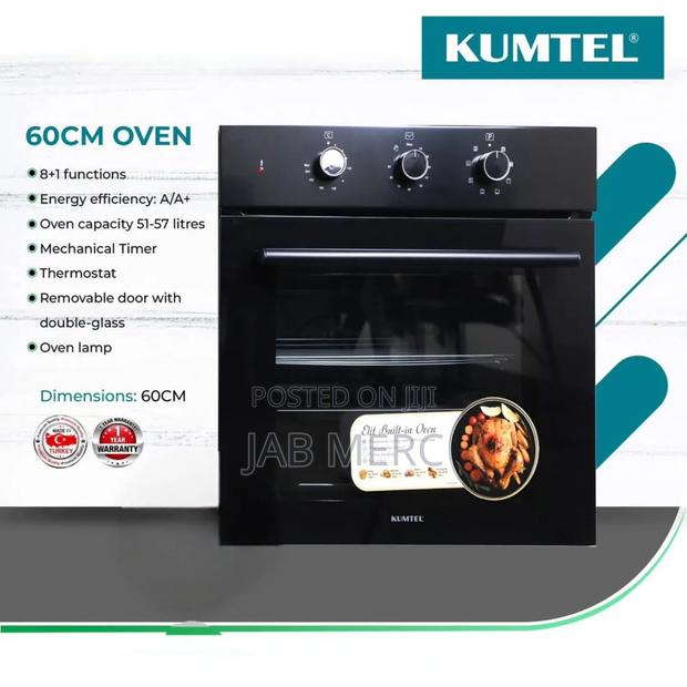 Black Friday Promo Inbuilt Electric Oven Black Colour New Type Quality photo 3