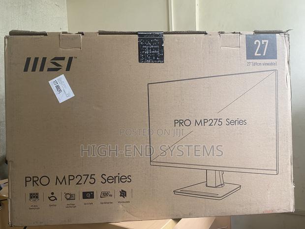 Msi 27” QHD Pro Gaming Monitor