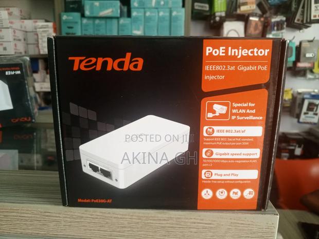 Tenda 48v Gigabit Poe Injector 30w Poe30g-At · Photo 4