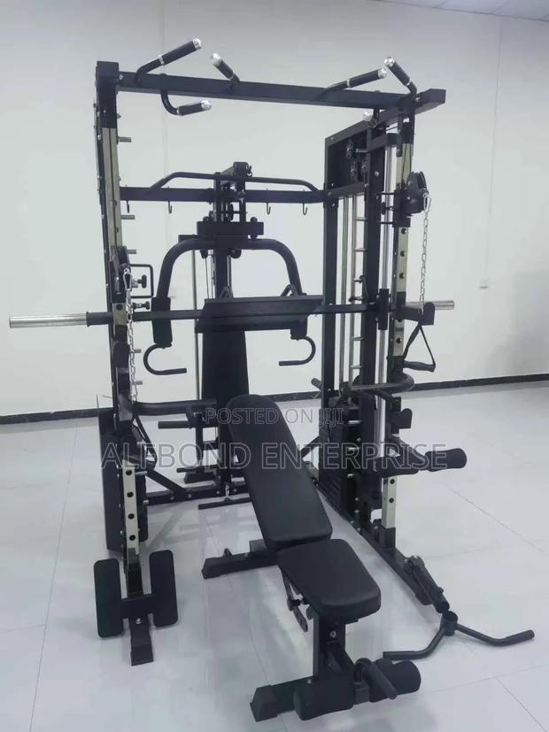 Multifunction Smiths Machine With 100kg Weight photo 2