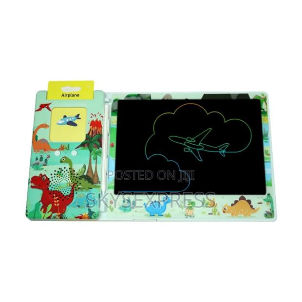 LCD Writing Tablet With Kids Flash Card Reader photo 2