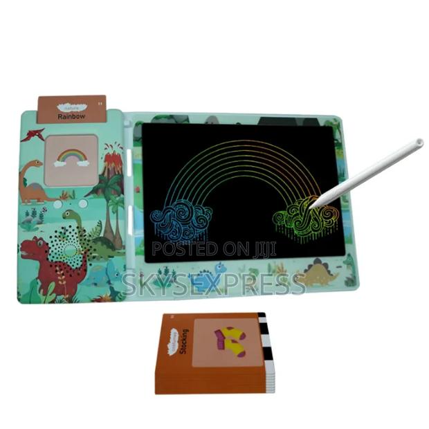 LCD Writing Tablet With Kids Flash Card Reader photo 5