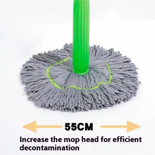 Hand Free Self Rotating Cleaning Mop photo 4