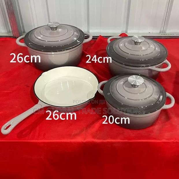 7 Set Cast Iron Cookware photo 2